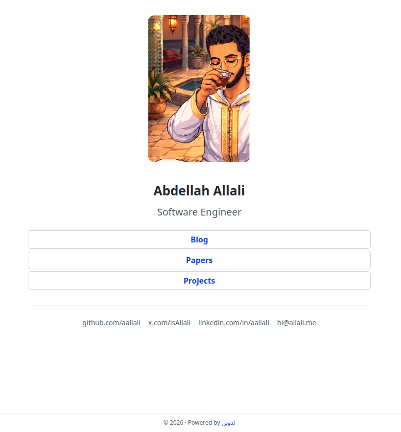 Tadwin: The Minimalist Static Site Generator Portfolio & Blogger